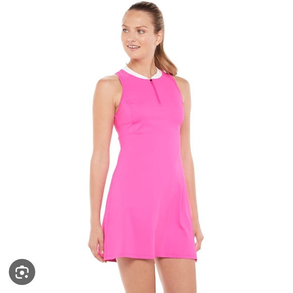 Fila Dresses & Skirts - Fila Hot Pink Sleeveless Tennis Dress